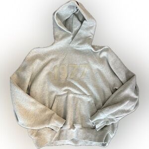 Fear of God Essentials 1977 Light Oatmeal Hoodie